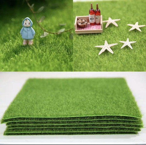 Artificial fake grass mat - artificial,
